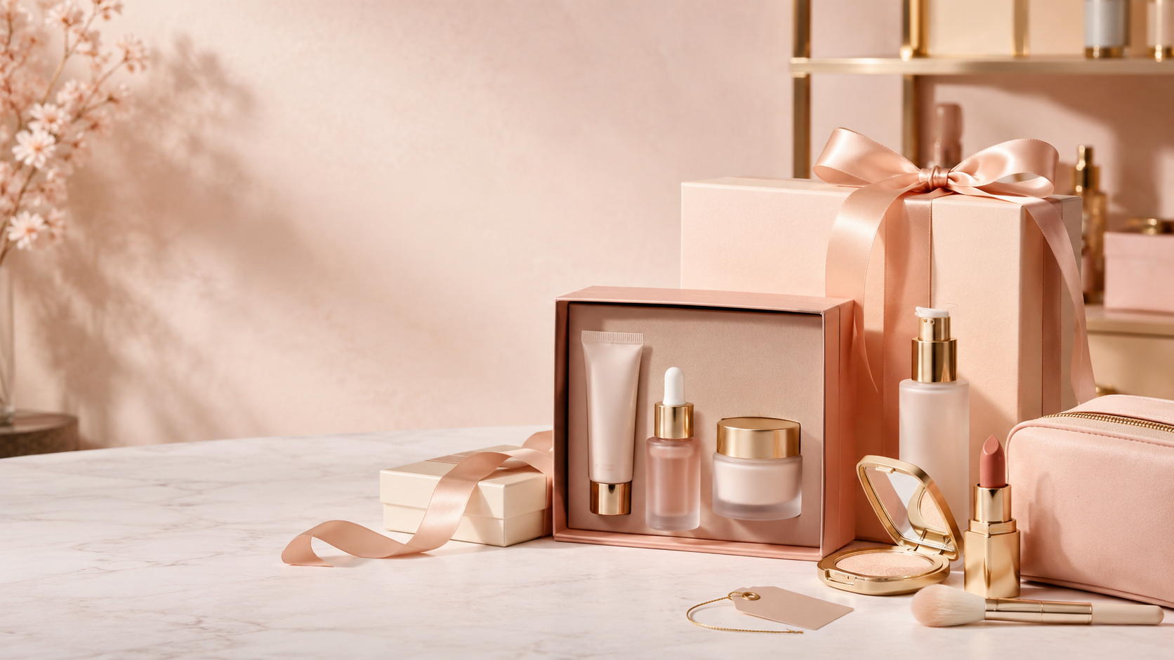 Editorial photoreal cover about beauty deals and promotions on 24BEAUTE